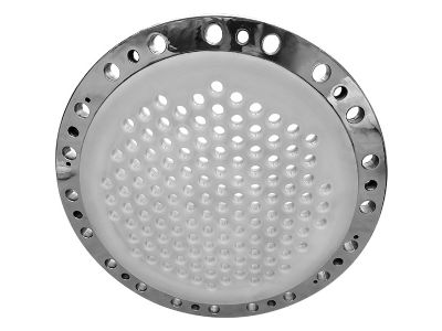 Molded heat exchanger tubesheet
